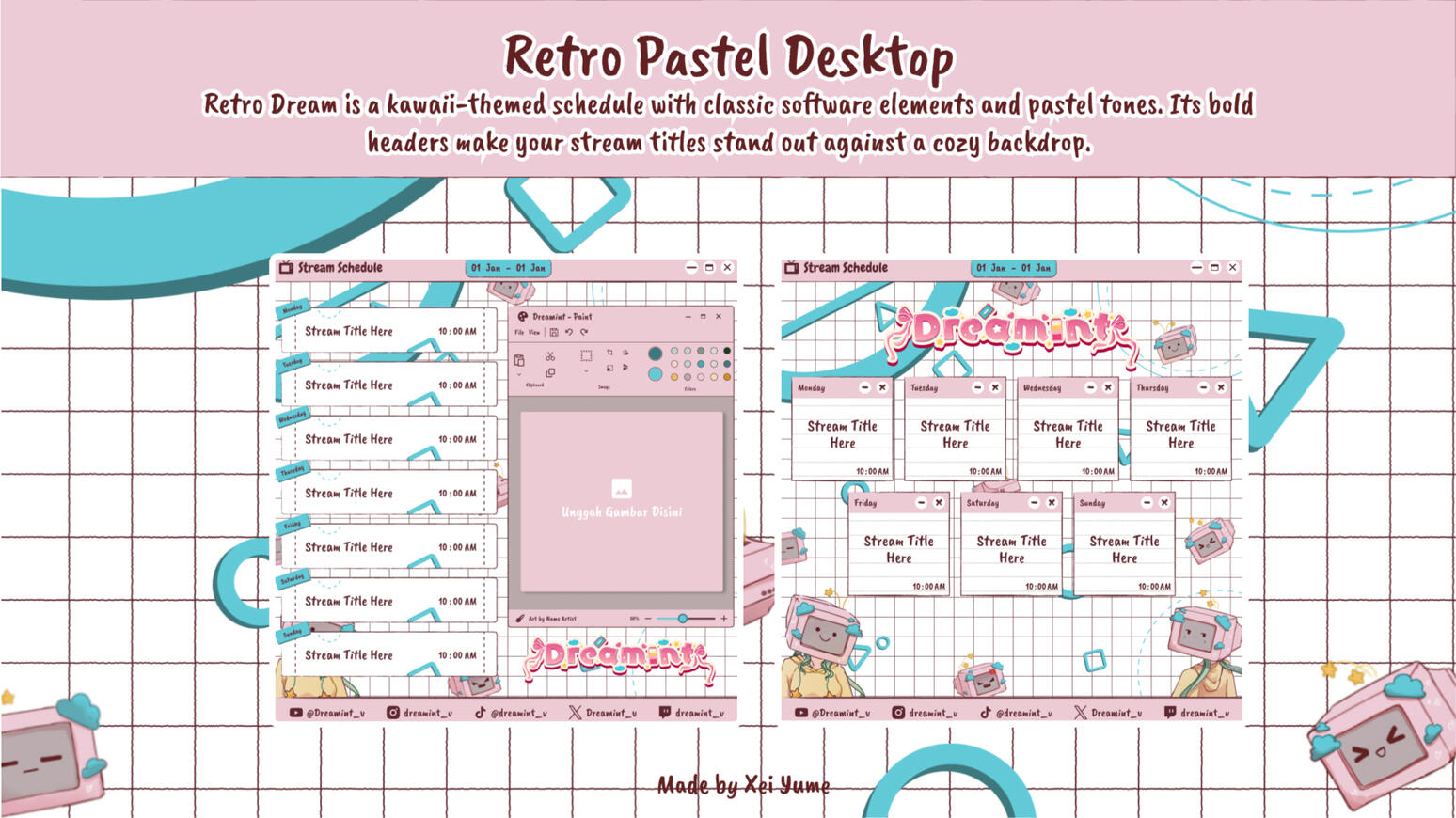 Retro Pastel Desktop