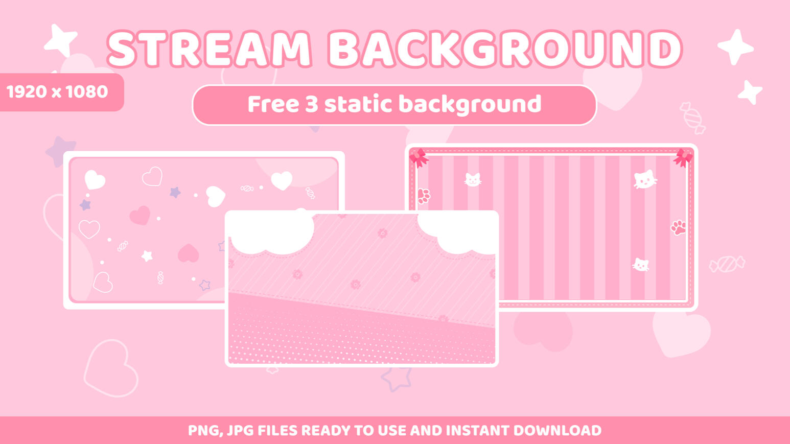 Sweetheart Stream Background